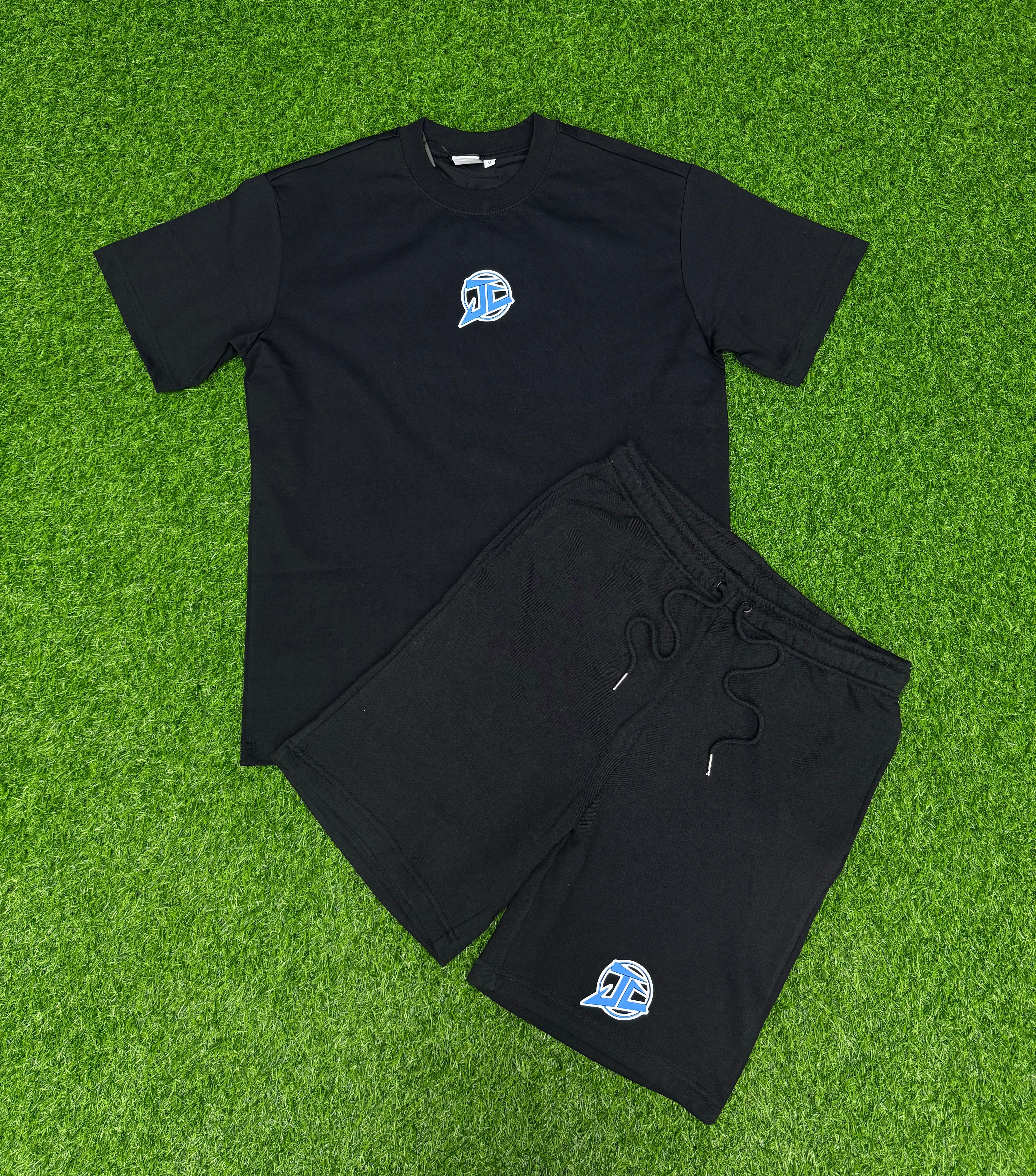 Set  ( Drawing Logo Jc ) 💥Reflective💥 Blue & Silver ⚫️🔵🔘