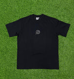 Tee Doble Black & Silver Embroidery & Reflective Jc
