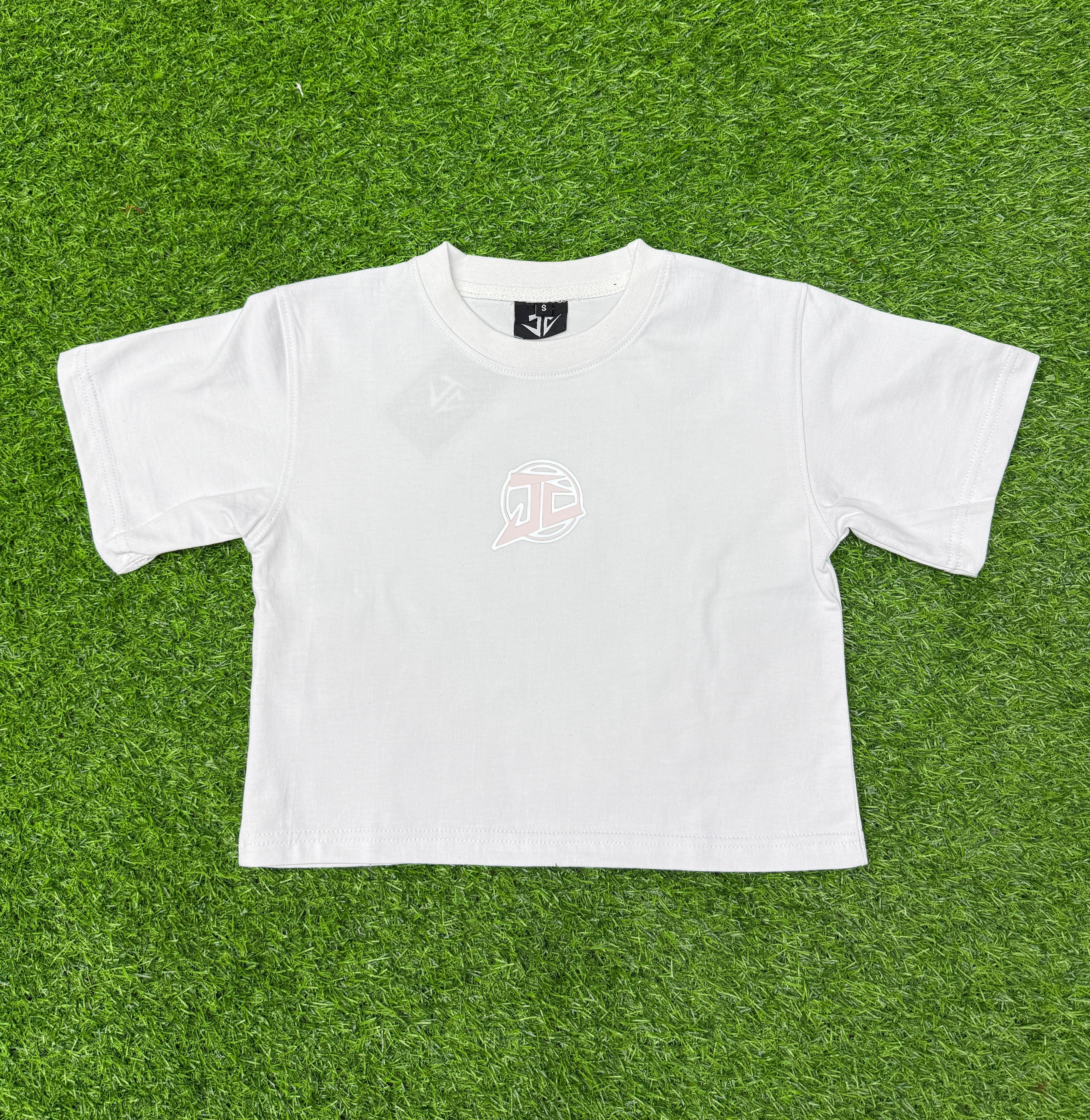 Crop Tops Cream Pink