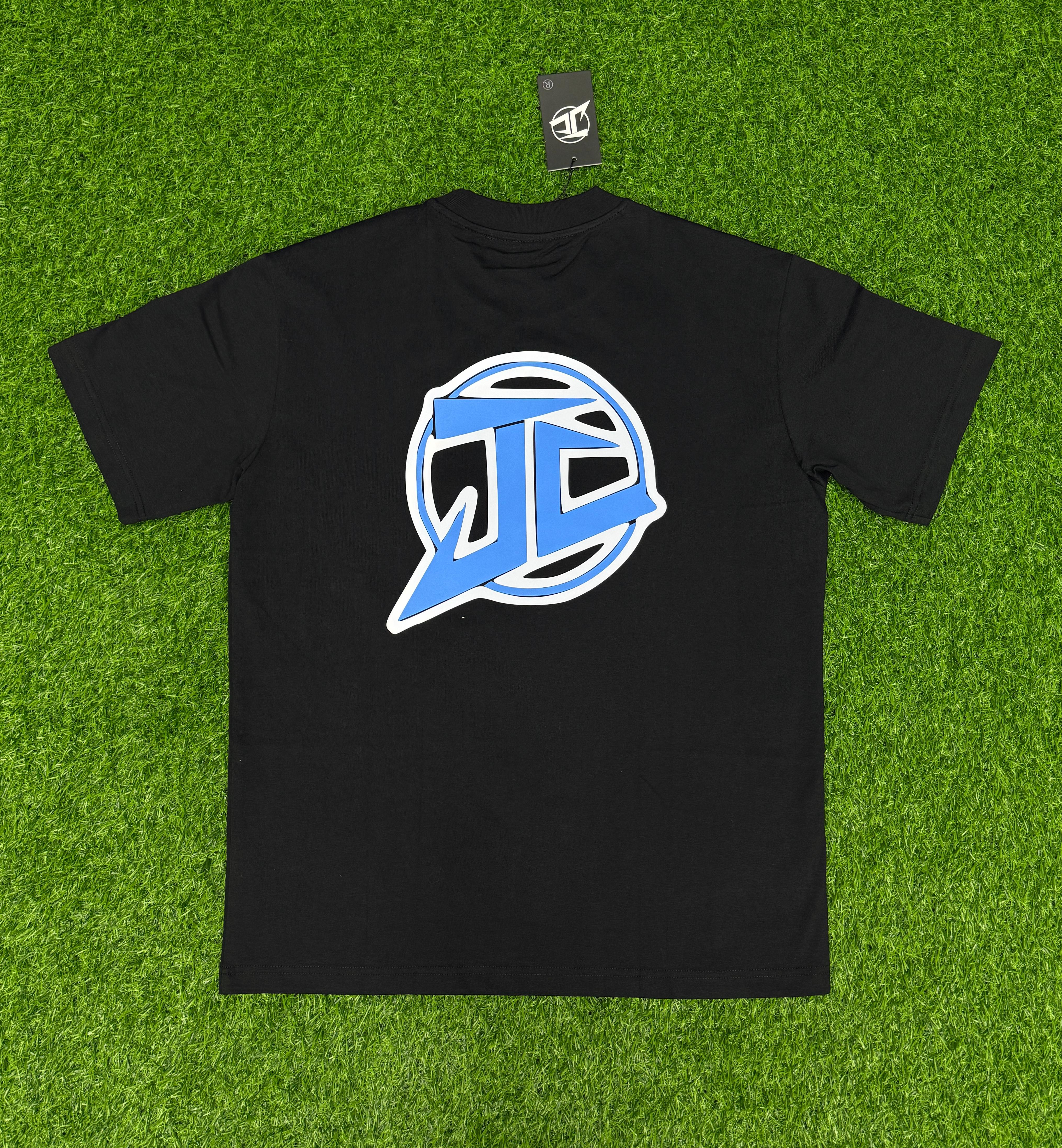 ( Drawing Logo Jc ) 💥Reflective💥 Blue & Silver ⚫️🔵🔘