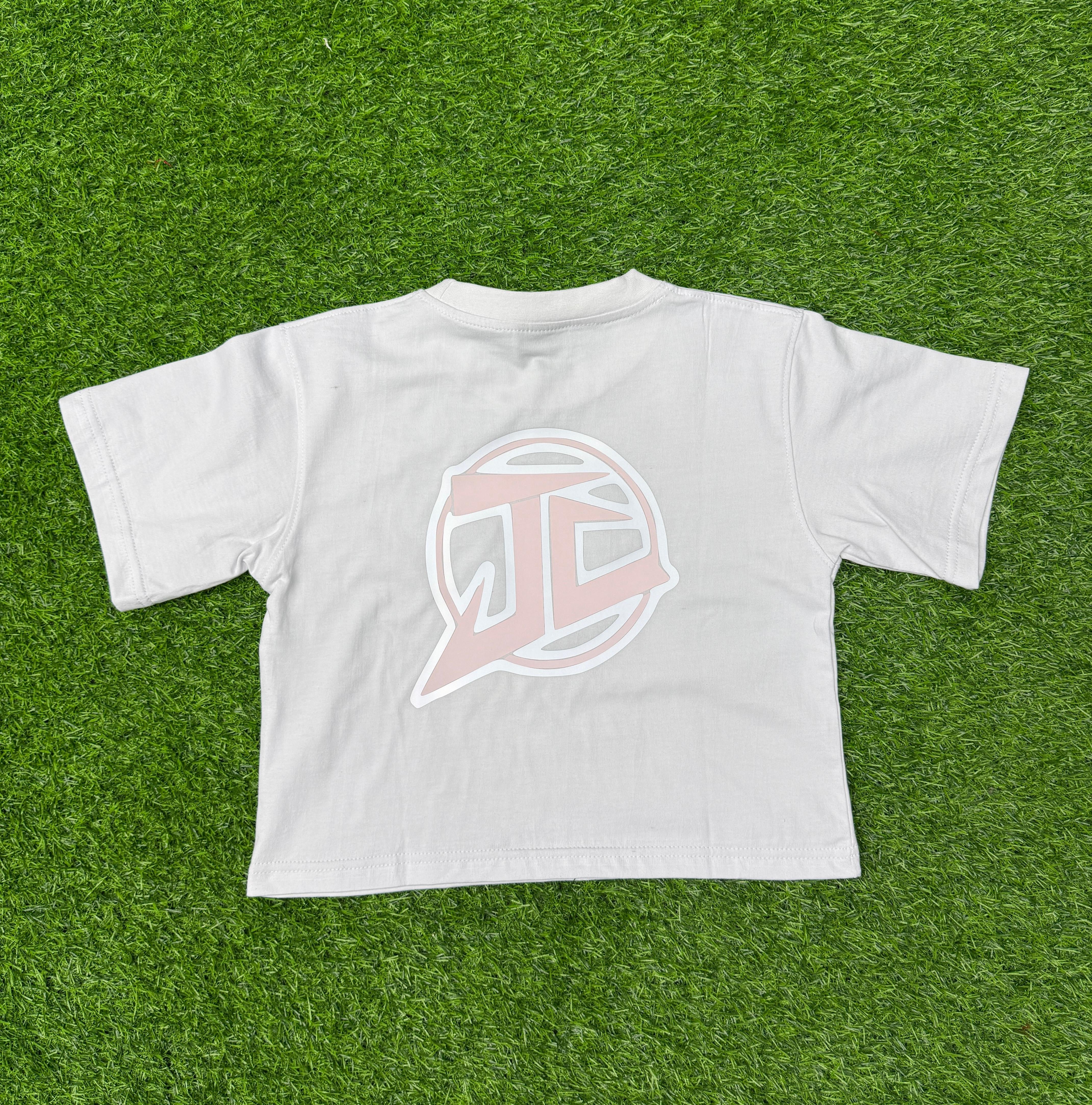 Crop Tops Cream Pink