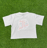 Crop Tops Cream Pink