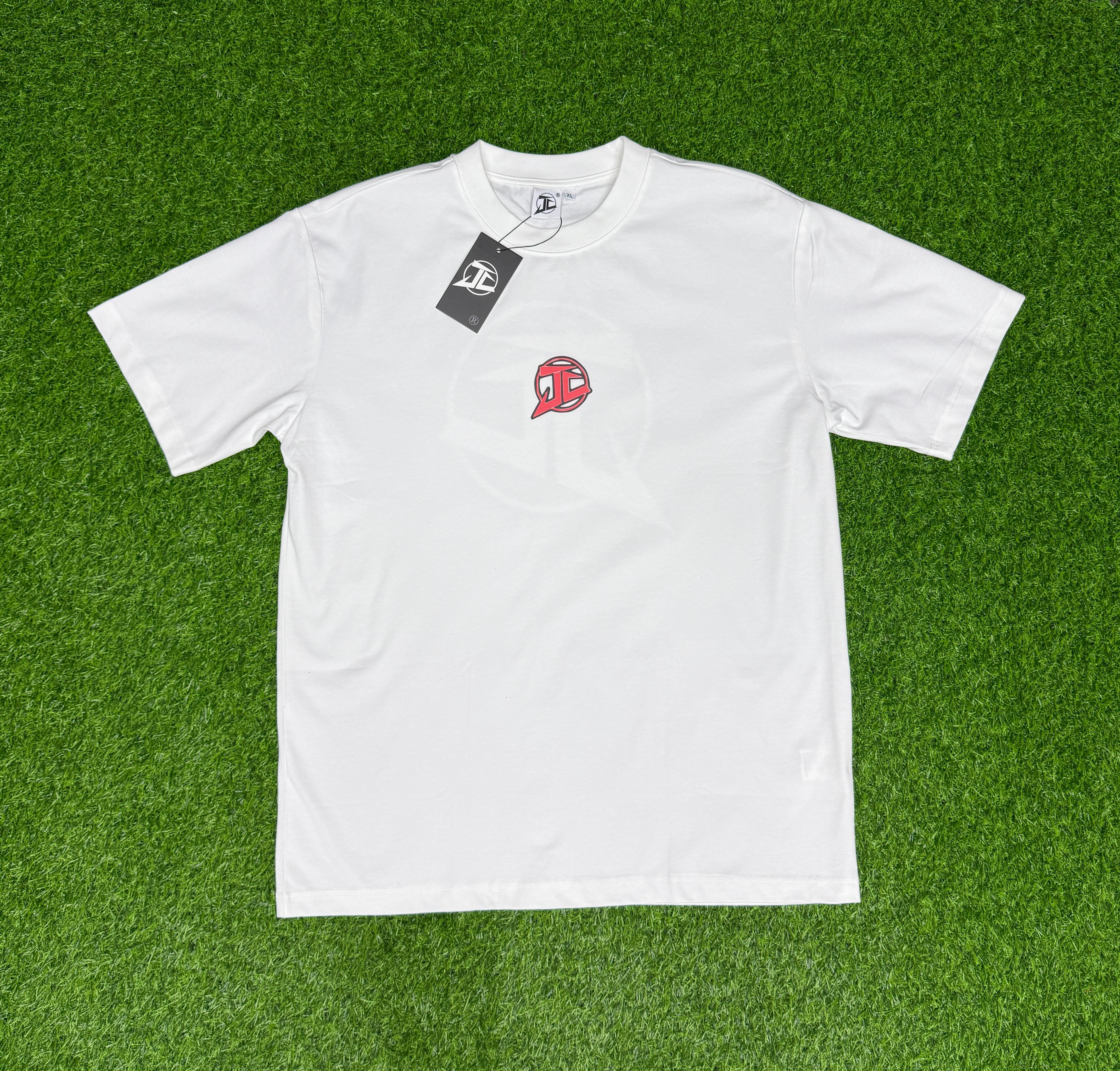 Tee Drawing white Logo Jc 💥 Reflective 💥Red and Black