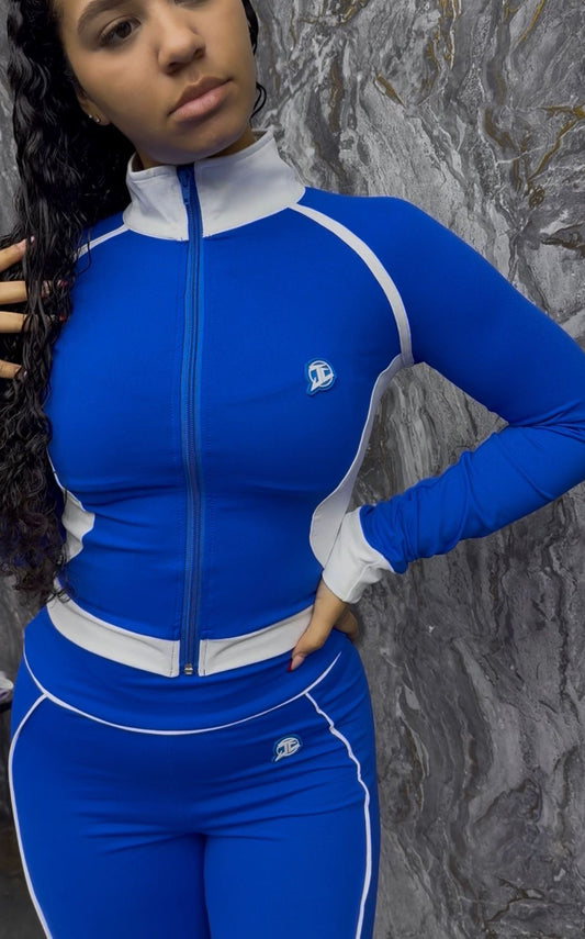 Set Jc Girl Blue & White