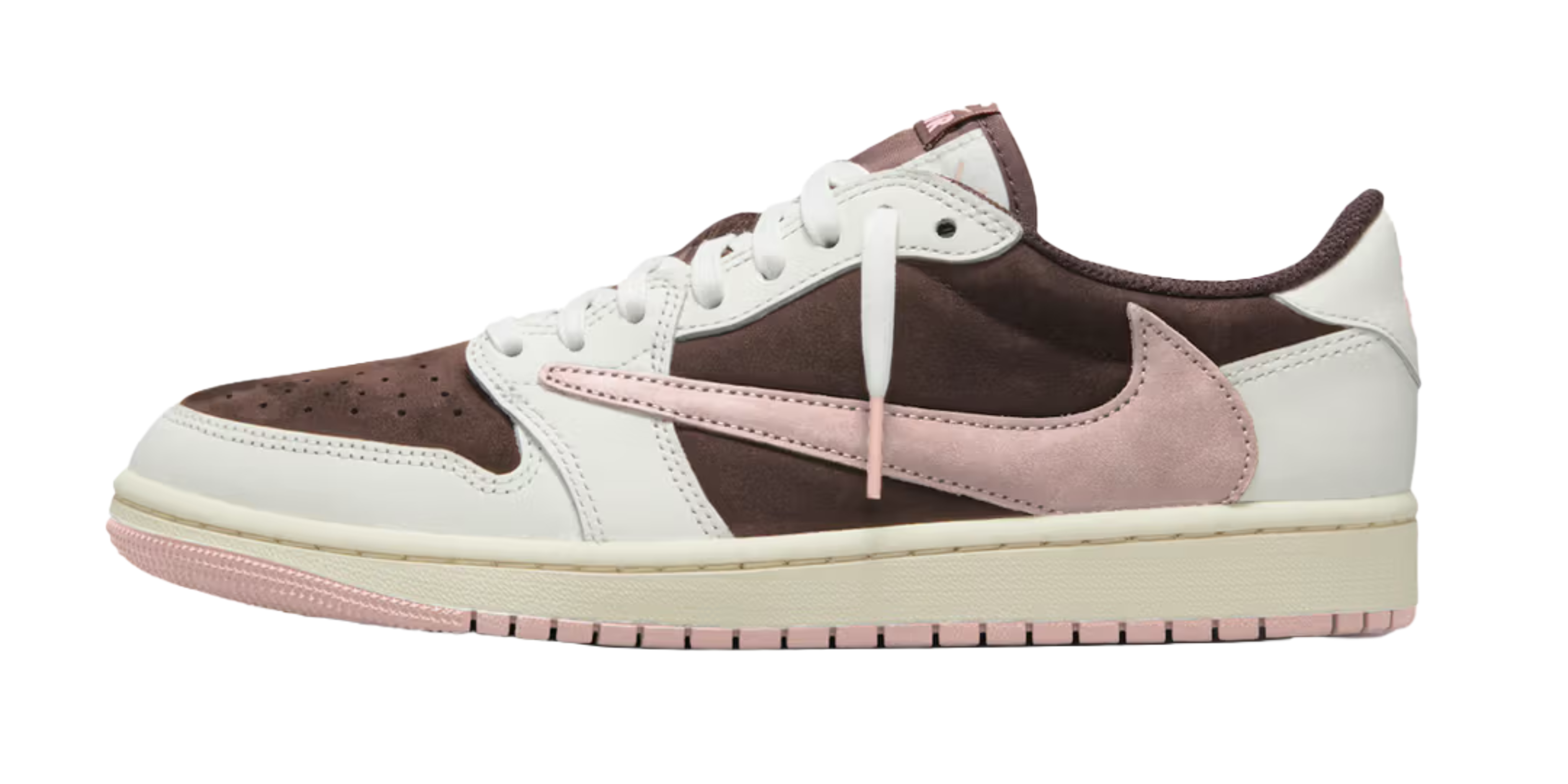 Travis Scott Air Jordan 1 Low - Dark Pony/Pink