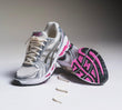 Asics Gel kayano Silver & Pink