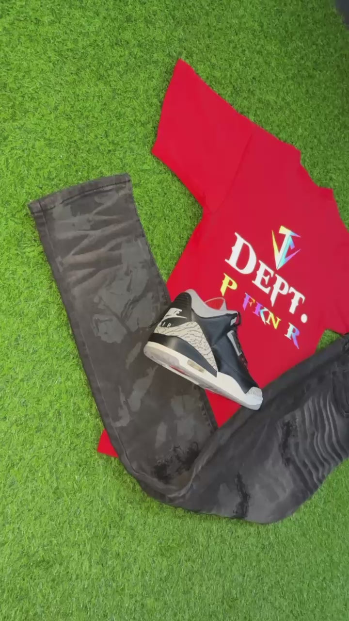 Tee Jc Dept. Red (P fkn R) 💥 Reflective 💥